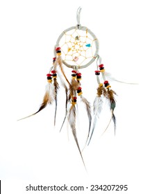 Dream Catcher Isolated On White