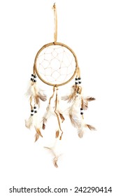 Dream Catcher Isolated On White