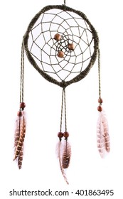 Dream Catcher Isolated On White