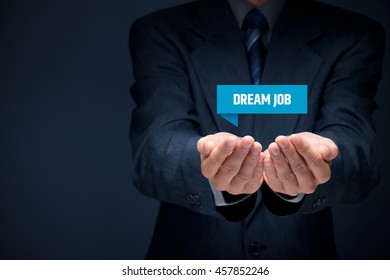 Dream Job Offer Concept Human Resources Stock Photo 457852246 ...