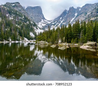 Dream Lake Panoramic Spring View Dream Stock Photo 708952123 | Shutterstock