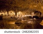 Dream Lake with reflections of stalactites in Luray Caverns, Virginia