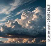 Dreamy Cloud Formations: Dreamy cloud formations are ethereal and captivating, evoking a sense of wonder and tranquility. These clouds often appear as soft, billowy shapes with delicate hues, reminisc