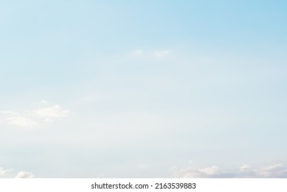 Dreamy Sky As Abstract Background, Fantasy Pastel Colours, Beauty In Nature Design Concept