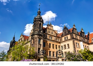 The Dresden Castle In The Old Town