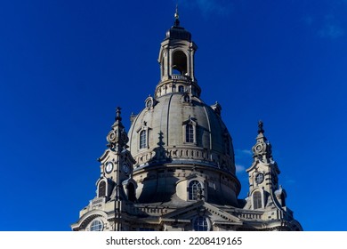 Dresden Cathedral On A Clear Day