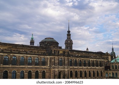 Dresden, Germany - April 12 2020: The Old Masters Picture Gallery 