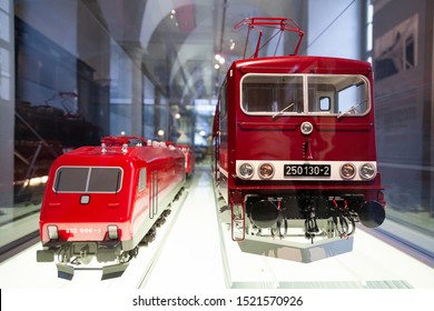 Dresden / Germany - August 17. 2019 : Dresden Transport Museum