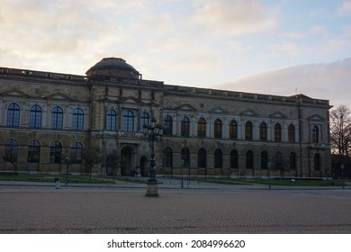 Dresden, Germany - January 10 2021: The Old Masters Picture Gallery 