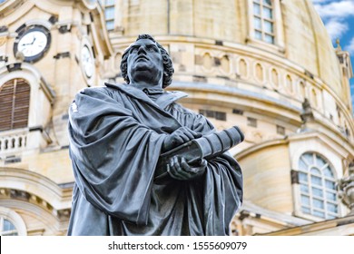 Dresden, Luther Monument, Germany Saxony