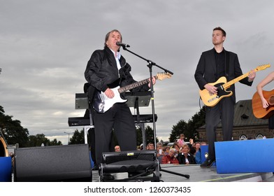 Dresden Saxony Germany - October 3, 2016: Chris De Burgh During  Visit The City