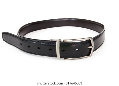Black Leather Womens Belt Isolated On Stock Photo 73658734 | Shutterstock