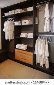 Dress Closet In Bed Room