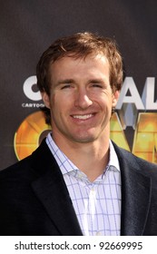 Drew Brees  At Cartoon Network's First Ever 