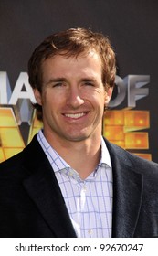 Drew Brees  At Cartoon Network's First Ever 