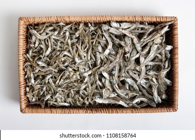 Dried Anchovies In Basket