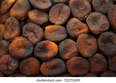 Dried apricots. 