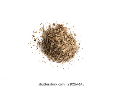 Dried Basil Isolated