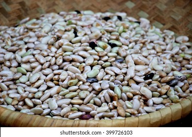 Dried Beans At A Local Market In Kigali, Rwanda