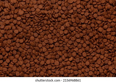 Dried Cat Or Dog Pet Food Background