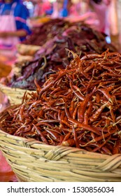 Dried Chiles, Ingredient For Mexican Foods