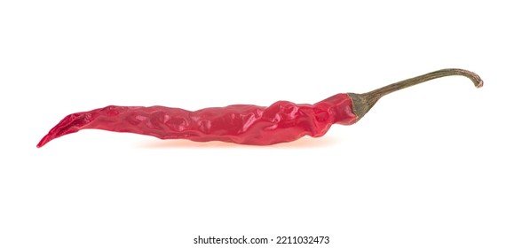 Dried Chili  Isolated On White Background