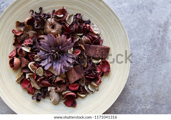 Dried Flowers Potpourri Scented Home Decorations Stock Photo Edit