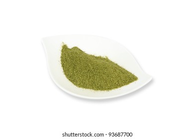 Dried, Green Powder Stevia