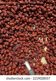 Dried Jujube Fruit At The Market