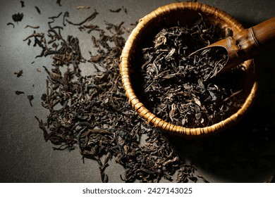 dried leaf tea, dried tea
