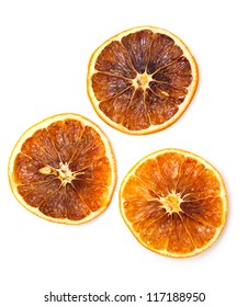 Dried Oranges, Top View