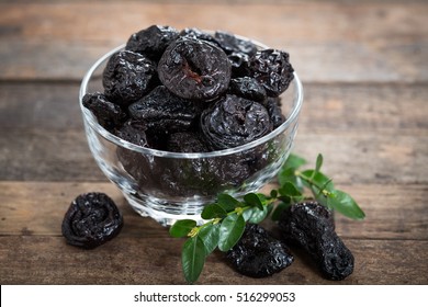 Dried Plums - Prunes In The Bowl