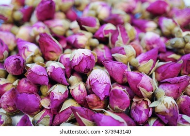 Dried Rose Buds Background
