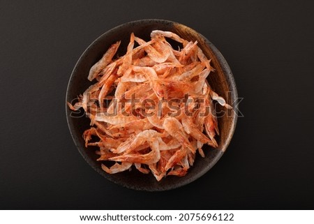 Dried sakura shrimp from the Straits of Taiwan
