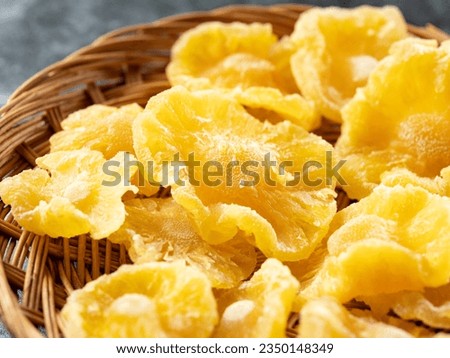 Dried Sliced Pineapple, Dried Fruit