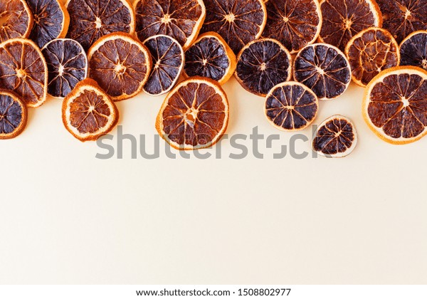 Dried Slices Oranges Lemons Grapefruits Making Stock Photo Edit