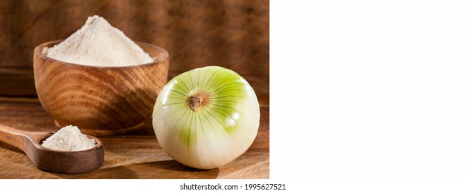 Dried White Onion Powder - Allium Cepa