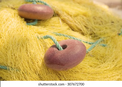 Drift Net Float Close Up