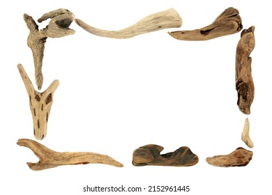 Driftwood Abstract Rustic Background Border Wooden Stock Photo ...
