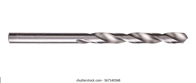 Drill Bit Isolated On White Background