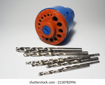 Drill Bit Sharpener. Special Drill Bit  Sharpening Device. A Tool That Is Quick And Easy To Use. Gives Blunt Drill Bits A Razor Sharp Cutting Edge