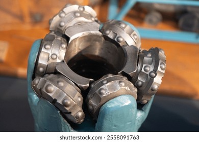 Drill bits. Perforator button for water wells. Tricone bit. Equipment for water and coal wells. Drilling heads