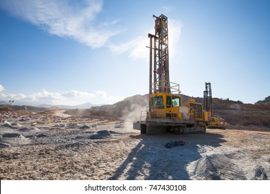 Drill blast rig