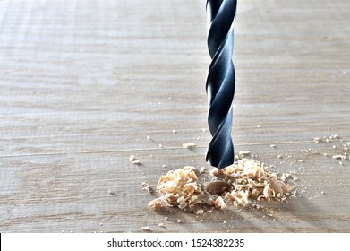 Drill Drill Wood And Shavings