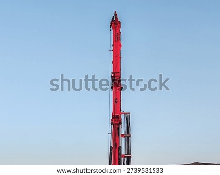 Drilling machine and a piling machine are installed on the construction site for ground drilling and hole excavation. These earth drilling and piling machine operate for underground Pillars foundation