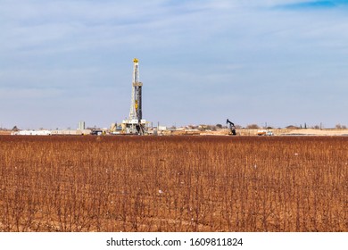 Drilling Rig In The Permian Basin