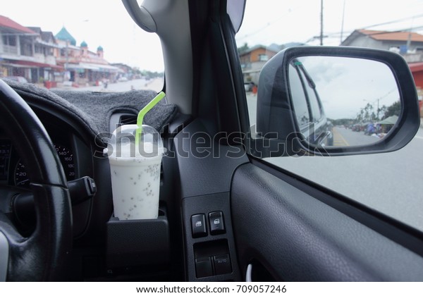 Drink in the car Relax\
while driving.