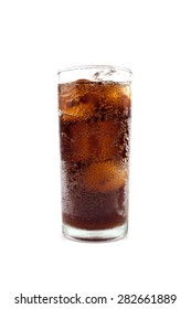 Drink Cola In Glass