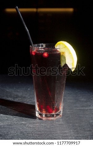 drink jar berries copy space lime and lemon cocktail smoothie