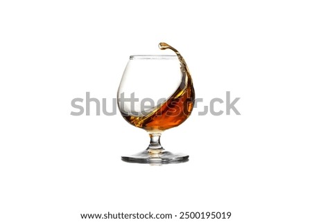 A drink with white background